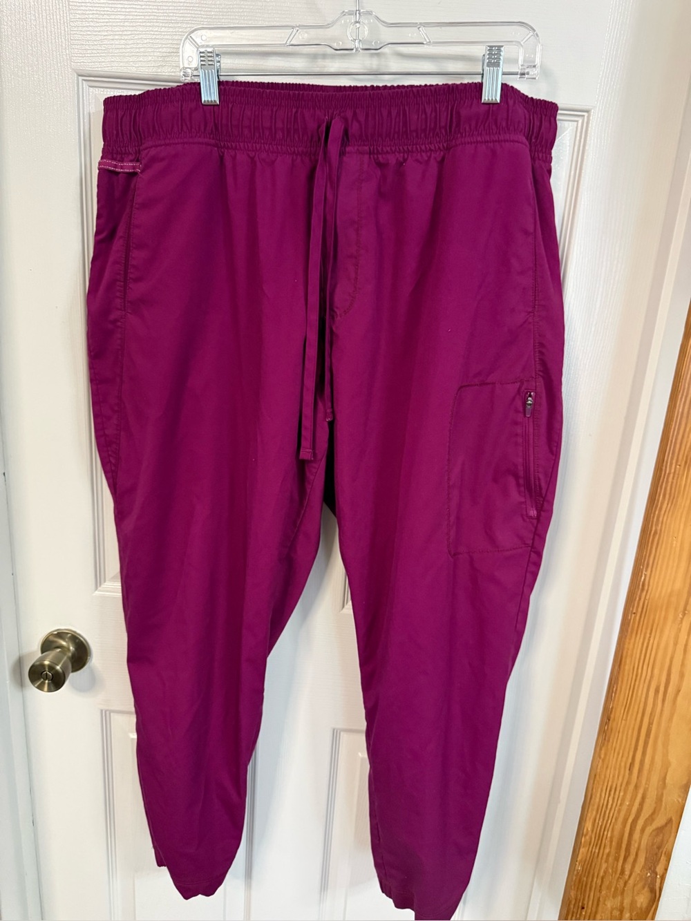 Cherokee Men's Magenta Drawstring Joggers